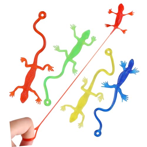 FUNOMOCYA 5 Teiliges Stretchy Lizard aus Weichem TPR Klebrig und Dehnbar Lustige Party Favors für Kindergeburtstag Vielseitige Mitgebsel und Stressabbau FUNOMOCYA 5 Teiliges Stretchy Lizard aus Weichem TPR Klebrig und Dehnbar Lustige Party Favors für Kindergeburtstag Vielseitige Mitgebsel und Stressabbau von FUNOMOCYA