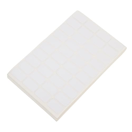 FUNOMOCYA 50 Blatt Selbstklebende Blanko Etiketten Markierungsaufkleber zum Beschriften Ablösbar Vielseitig für Haushalt Schule und DIY ohne Rückstände Behältern Einfach zu Verwenden FUNOMOCYA 50 Blatt Selbstklebende Blanko Etiketten Markierungsaufkleber zum Beschriften Ablösbar Vielseitig für Haushalt Schule und DIY ohne Rückstände Behältern Einfach zu Verwenden von FUNOMOCYA