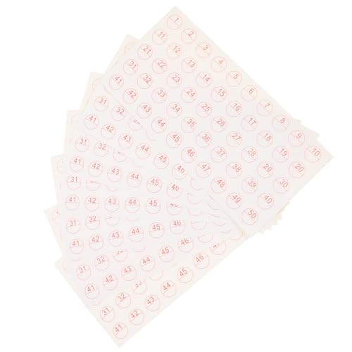 FUNOMOCYA 50 Blatt Selbstklebende Etiketten Blanko Aufkleber DIY Label Aufkleber zum Beschriften für Sortierung und Organisation Vielseitig Einsetzbar FUNOMOCYA 50 Blatt Selbstklebende Etiketten Blanko Aufkleber DIY Label Aufkleber zum Beschriften für Sortierung und Organisation Vielseitig Einsetzbar von FUNOMOCYA