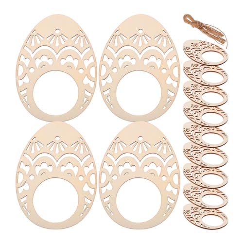 FUNOMOCYA 50 Stück Diy Holznapkinringe im Eierdesign Dekorative Restaurant Napkin Buckle für Ostern Zuhause und Hochzeiten für Festliche Tische FUNOMOCYA 50 Stück Diy Holznapkinringe im Eierdesign Dekorative Restaurant Napkin Buckle für Ostern Zuhause und Hochzeiten für Festliche Tische von FUNOMOCYA