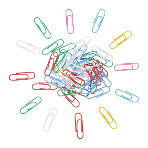 FUNOMOCYA 50 Stück Farbige Büroklammern dokumentieren geformt Metallpapierklammern Klemme Mini -Papierclips Befestigungsclips für Dokumente Zeitungsclip Dokumentpapierclips Eisen Bunt FUNOMOCYA 50 Stück Farbige Büroklammern dokumentieren geformt Metallpapierklammern Klemme Mini -Papierclips Befestigungsclips für Dokumente Zeitungsclip Dokumentpapierclips Eisen Bunt von FUNOMOCYA