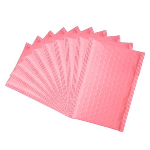 FUNOMOCYA 50 Stück Gepolsterte Versandtaschen mit Luftpolster Pinke Bubble Mailer Reißfest und Selbstklebend als Schmuckverpackung für Kleinunternehmen und Sicheren Versand FUNOMOCYA 50 Stück Gepolsterte Versandtaschen mit Luftpolster Pinke Bubble Mailer Reißfest und Selbstklebend als Schmuckverpackung für Kleinunternehmen und Sicheren Versand von FUNOMOCYA