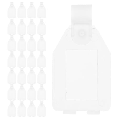 FUNOMOCYA 50 Stück Kunststoff Etikettenhalter Transparent Semitransparent Draht Regalclip Wiederverwendbar Für Supermarkt Lager Einzelhandel Preisschilder Anzeige Organisator FUNOMOCYA 50 Stück Kunststoff Etikettenhalter Transparent Semitransparent Draht Regalclip Wiederverwendbar Für Supermarkt Lager Einzelhandel Preisschilder Anzeige Organisator von FUNOMOCYA