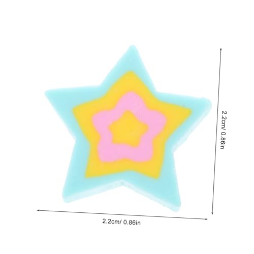 FUNOMOCYA 50 Stück Niedliche Sternförmige Mini Radiergummis Sanftes Radieren Multifunktional für Schule Büro und Zuhause Tragbare Kawaii Radiergummis als oder Dekoration FUNOMOCYA 50 Stück Niedliche Sternförmige Mini Radiergummis Sanftes Radieren Multifunktional für Schule Büro und Zuhause Tragbare Kawaii Radiergummis als oder Dekoration von FUNOMOCYA