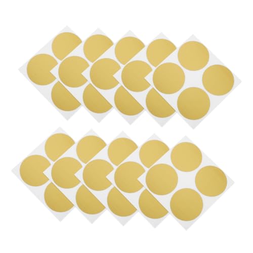 FUNOMOCYA 50 Stück Runde Goldene Scratch Off Sticker DIY Rubbelaufkleber für Überraschungskarten Lehrerbelohnungen Kleine Unternehmen Kreative Rubbellose und Gewinnspiele FUNOMOCYA 50 Stück Runde Goldene Scratch Off Sticker DIY Rubbelaufkleber für Überraschungskarten Lehrerbelohnungen Kleine Unternehmen Kreative Rubbellose und Gewinnspiele von FUNOMOCYA