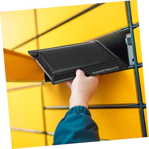 FUNOMOCYA 50 Stück Schwarze Luftpolsterversandtaschen Selbstklebend Stoßdämpfend Gepolstert für Kleidung Versand Verpackung Kleine Unternehmen FUNOMOCYA 50 Stück Schwarze Luftpolsterversandtaschen Selbstklebend Stoßdämpfend Gepolstert für Kleidung Versand Verpackung Kleine Unternehmen von FUNOMOCYA