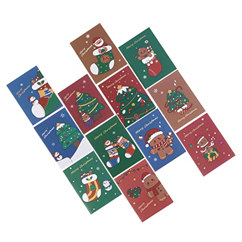FUNOMOCYA 50 Stück Weihnachts Notizbücher Weiche Umschlag Cartoon Pocket Notepads mit Gingerbread Weihnachtsbaum Weihnachtsstrumpf Motiven Schüler Schreibblock FUNOMOCYA 50 Stück Weihnachts Notizbücher Weiche Umschlag Cartoon Pocket Notepads mit Gingerbread Weihnachtsbaum Weihnachtsstrumpf Motiven Schüler Schreibblock von FUNOMOCYA