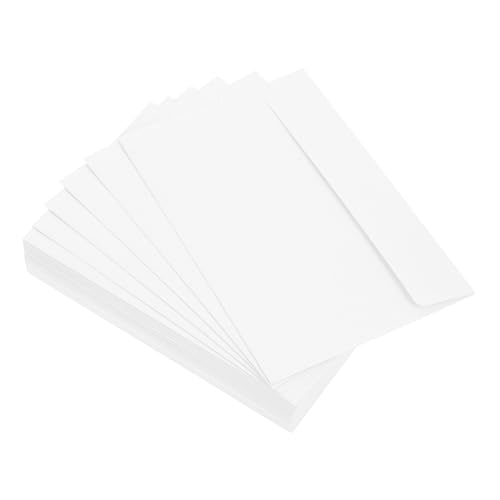 FUNOMOCYA 50 Stück Weiße Briefumschläge Kraftpapier Selbstklebend Dicke Umschläge für Hochzeitseinladungen Shower Grußkarten Versand Umschläge Robust und Vielseitig FUNOMOCYA 50 Stück Weiße Briefumschläge Kraftpapier Selbstklebend Dicke Umschläge für Hochzeitseinladungen Shower Grußkarten Versand Umschläge Robust und Vielseitig von FUNOMOCYA