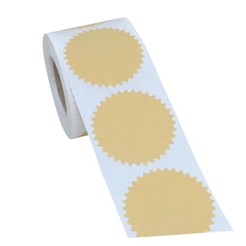 FUNOMOCYA 500 Stück Kraftpapier Aufkleber Selbstklebend Blanko Runde Etiketten zum Beschriften für Geschenkverpackung Partydeko DIY Basteln für Gastgeschenke und Notizen FUNOMOCYA 500 Stück Kraftpapier Aufkleber Selbstklebend Blanko Runde Etiketten zum Beschriften für Geschenkverpackung Partydeko DIY Basteln für Gastgeschenke und Notizen von FUNOMOCYA