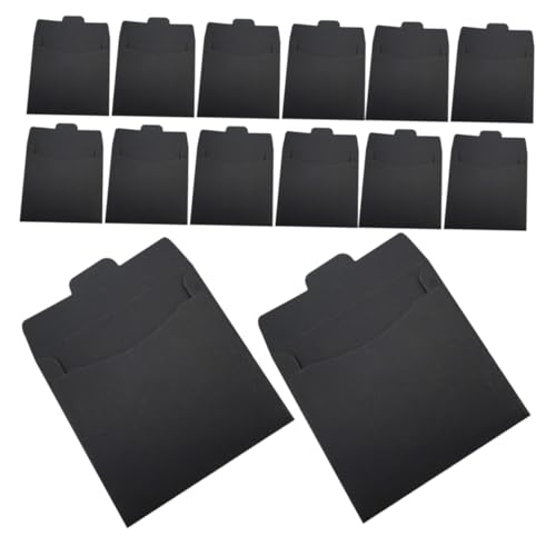 FUNOMOCYA 50Stücke Elegante CD Umschläge Stilvolle Papiertüten für Einladungen und Leicht und Vielseitig für Persönlichen und Beruflichen Gebrauch von FUNOMOCYA