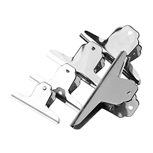 FUNOMOCYA 5Stücke Metall Dokumentenklammern Multifunktionale Büroklammern für Studenten Quittungs und Geldscheinklammern aus Metall für Büro und Schule FUNOMOCYA 5Stücke Metall Dokumentenklammern Multifunktionale Büroklammern für Studenten Quittungs und Geldscheinklammern aus Metall für Büro und Schule von FUNOMOCYA