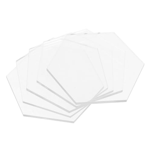 FUNOMOCYA 5Stücke Transparente Tischkarten Wiederverwendbare Namenskarten Für Hochzeiten Zur Platzierung Von Gästen Und Tischnummern Design von FUNOMOCYA