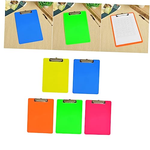 FUNOMOCYA 5Stücke Zwischenablagen Papierhalter für Büro Schule und Zuhause Leicht mit Glatter Oberfläche und Abgerundeten Ecken für Lehrer FUNOMOCYA 5Stücke Zwischenablagen Papierhalter für Büro Schule und Zuhause Leicht mit Glatter Oberfläche und Abgerundeten Ecken für Lehrer von FUNOMOCYA