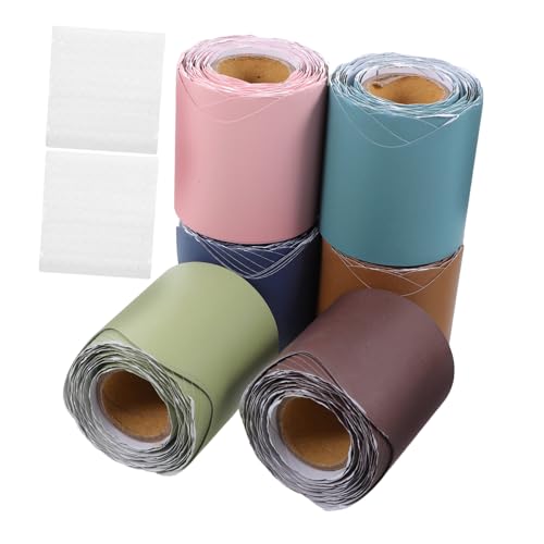 FUNOMOCYA 6 Rollen Gewellte Ränder für Klassenzimmer Einfache Anwendung mit Klebepunkten für Frühlings und Deko FUNOMOCYA 6 Rollen Gewellte Ränder für Klassenzimmer Einfache Anwendung mit Klebepunkten für Frühlings und Deko von FUNOMOCYA