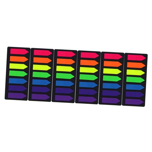 FUNOMOCYA 6 Sätze Teiliges Selbstklebender Fluoreszierender Haftnotizen und Lesezeichen Bunte Memo sticker Wiederverwendbare Klebezettel für Büro Schule und Zuhause Praktisch und Leicht zu FUNOMOCYA 6 Sätze Teiliges Selbstklebender Fluoreszierender Haftnotizen und Lesezeichen Bunte Memo sticker Wiederverwendbare Klebezettel für Büro Schule und Zuhause Praktisch und Leicht zu von FUNOMOCYA