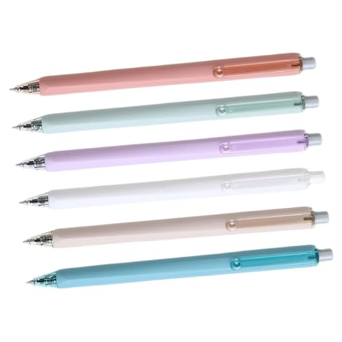 FUNOMOCYA 6 Stück Gel Stift Stifte Für Die Schule Ästhetische Stifte Tinte Schreibwaren Kugelschreiber Stifte 6 Rosa Büro Stifte Beachten Schulbedarf Journalstifte Plastik FUNOMOCYA 6 Stück Gel Stift Stifte Für Die Schule Ästhetische Stifte Tinte Schreibwaren Kugelschreiber Stifte 6 Rosa Büro Stifte Beachten Schulbedarf Journalstifte Plastik von FUNOMOCYA