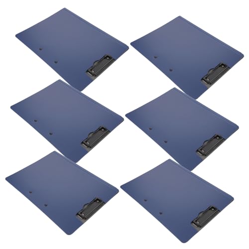 FUNOMOCYA 6 Stück Klemmbrettmappe Teilig mit Horizontaler Vertikaler Klemme Faltbar Leichtes Modernes Schreibbrett für Büro Konferenz Schule Mobiler Einsatz Professionelles Design FUNOMOCYA 6 Stück Klemmbrettmappe Teilig mit Horizontaler Vertikaler Klemme Faltbar Leichtes Modernes Schreibbrett für Büro Konferenz Schule Mobiler Einsatz Professionelles Design von FUNOMOCYA