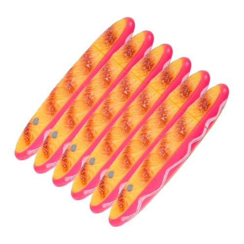 FUNOMOCYA 6 Stück Niedliche Hot Dog Kugelschreiber Kreative Realistische Lebensmittel-designs Lustige Schreibstifte für Schüler Originelle Schreibwaren für Schule und Party Geschenkidee FUNOMOCYA 6 Stück Niedliche Hot Dog Kugelschreiber Kreative Realistische Lebensmittel-designs Lustige Schreibstifte für Schüler Originelle Schreibwaren für Schule und Party Geschenkidee von FUNOMOCYA