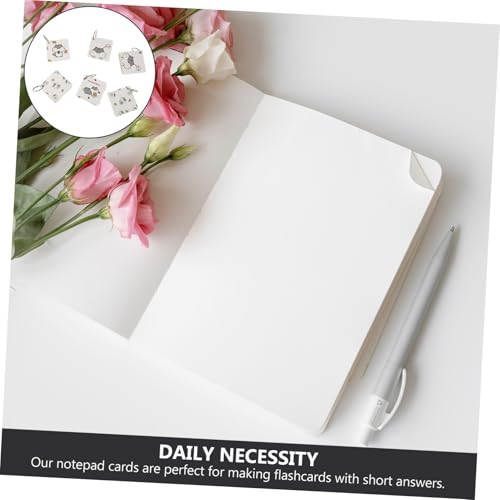 FUNOMOCYA 6 Stück Teiliges Blanko Karteikarten Ringbindung Tragbare Notizkarten aus Praktische Memo Pads für Schule und Büro Leicht und Handlich zum Schreiben und Organisieren FUNOMOCYA 6 Stück Teiliges Blanko Karteikarten Ringbindung Tragbare Notizkarten aus Praktische Memo Pads für Schule und Büro Leicht und Handlich zum Schreiben und Organisieren von FUNOMOCYA