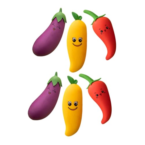 FUNOMOCYA 6 Stück Teiliges Cartoon Radiergummi Obst Gemüse Design Kleine Langlebige Tpe Radierer für Schule und Büro Praktische Schreibwaren für Schüler FUNOMOCYA 6 Stück Teiliges Cartoon Radiergummi Obst Gemüse Design Kleine Langlebige Tpe Radierer für Schule und Büro Praktische Schreibwaren für Schüler von FUNOMOCYA