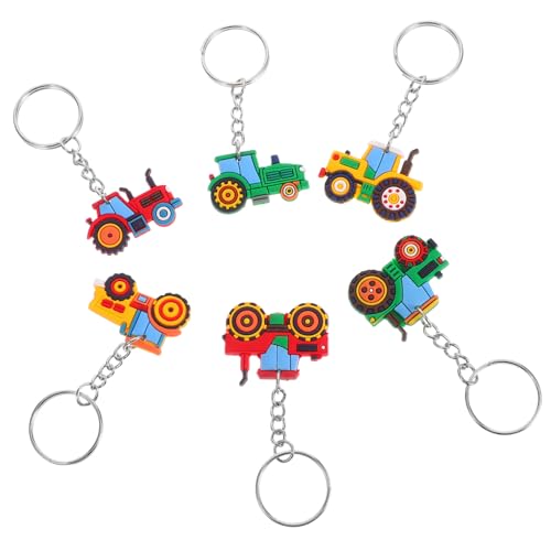 FUNOMOCYA 6 Stück Teiliges Fahrzeug Schlüsselanhänger Bauernhof Thema Farbenfrohe Landwirtschaftliche Lkw Anhänger Vielseitige Party und Osterpreise Kindergeburtstag für Frühling und FUNOMOCYA 6 Stück Teiliges Fahrzeug Schlüsselanhänger Bauernhof Thema Farbenfrohe Landwirtschaftliche Lkw Anhänger Vielseitige Party und Osterpreise Kindergeburtstag für Frühling und von FUNOMOCYA