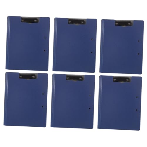 FUNOMOCYA 6 Stück Teiliges Klemmbrett mit Doppelseitigem Clip Vielseitiger Dokumentenhalter für Büro Schule und Unterwegs Stabiler Klemmbrett Ordner für Horizontales und Vertikales Schreiben FUNOMOCYA 6 Stück Teiliges Klemmbrett mit Doppelseitigem Clip Vielseitiger Dokumentenhalter für Büro Schule und Unterwegs Stabiler Klemmbrett Ordner für Horizontales und Vertikales Schreiben von FUNOMOCYA