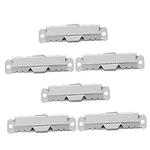 FUNOMOCYA 6 Stück Teiliges Metall Klemmbretter mit Austauschbaren Clips Dokumenten und Rechnungsfixierung Langlebig und Vielseitig für Büro Schule und Zuhause von FUNOMOCYA