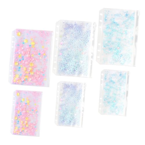 FUNOMOCYA 6 Stück Teiliges PVC Reißverschluss Aufbewahrungstaschen für Loose Leaf Notizbuch Organizer Transparente Dokumentenmappe mit Zip Praktische Binder Storage Bags für Büro und Schule FUNOMOCYA 6 Stück Teiliges PVC Reißverschluss Aufbewahrungstaschen für Loose Leaf Notizbuch Organizer Transparente Dokumentenmappe mit Zip Praktische Binder Storage Bags für Büro und Schule von FUNOMOCYA