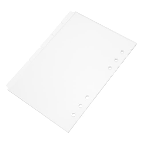 FUNOMOCYA 6 Stück Teiliges Ringbuch Trennblätter aus Abnehmbarem Acryl mit Registerlaschen Vielseitige Ordner Einlagen für Ring Ordner Büro Schule Reise zur Effektiven FUNOMOCYA 6 Stück Teiliges Ringbuch Trennblätter aus Abnehmbarem Acryl mit Registerlaschen Vielseitige Ordner Einlagen für Ring Ordner Büro Schule Reise zur Effektiven von FUNOMOCYA