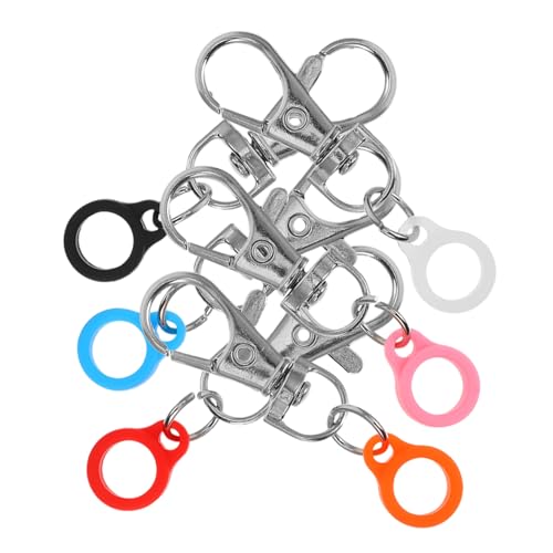 FUNOMOCYA 6 Stück Teiliges Straws Charm Adapter mit Karabiner Clip Silikonring für Strohhalme Vielseitig Einsetzbar Stylisches Design Benutzerfreundlich FUNOMOCYA 6 Stück Teiliges Straws Charm Adapter mit Karabiner Clip Silikonring für Strohhalme Vielseitig Einsetzbar Stylisches Design Benutzerfreundlich von FUNOMOCYA