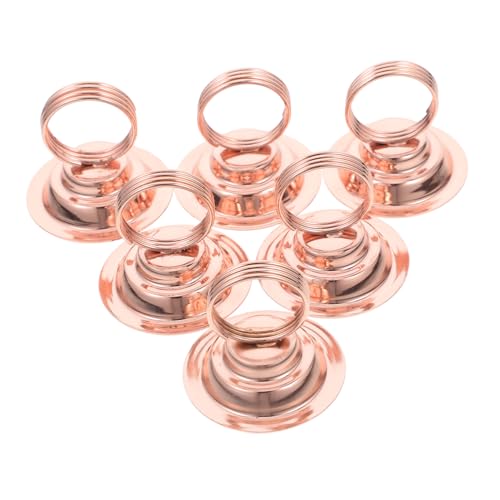 FUNOMOCYA 6 Stück Tischkartenhalter Roségold mit Stabilem Turmbasis Design Platzsparend und Vielseitig für Hochzeit Restaurant und Bankett zum Präsentieren von Menüs Platzkarten und Notizen FUNOMOCYA 6 Stück Tischkartenhalter Roségold mit Stabilem Turmbasis Design Platzsparend und Vielseitig für Hochzeit Restaurant und Bankett zum Präsentieren von Menüs Platzkarten und Notizen von FUNOMOCYA