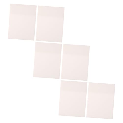 FUNOMOCYA 6 Stück Wasserdichte Klare Haftnotizen Kleine Praktische Memo Pads für Büro Schule Haushalt Selbstklebende Notizzettel zum Beschriften und Organisieren FUNOMOCYA 6 Stück Wasserdichte Klare Haftnotizen Kleine Praktische Memo Pads für Büro Schule Haushalt Selbstklebende Notizzettel zum Beschriften und Organisieren von FUNOMOCYA