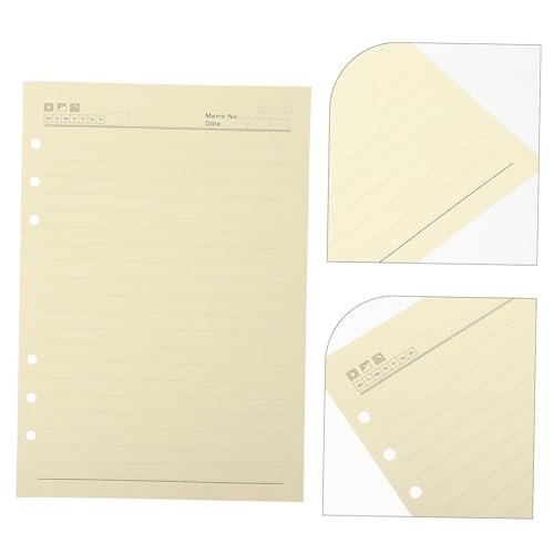 FUNOMOCYA 60 Blatt Liniertes Nachfüllpapier für Ring Ringbuch Abnehmbares Notizbuch Ersatzpapier mit Wochen und Wettermarkierungen Praktisches Planer Einlegeblatt für Büro Schule Studium FUNOMOCYA 60 Blatt Liniertes Nachfüllpapier für Ring Ringbuch Abnehmbares Notizbuch Ersatzpapier mit Wochen und Wettermarkierungen Praktisches Planer Einlegeblatt für Büro Schule Studium von FUNOMOCYA