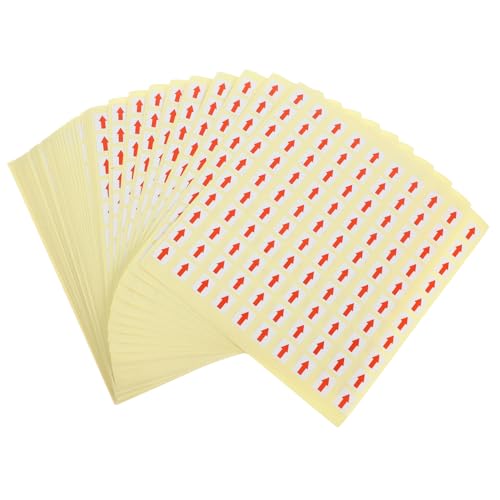 FUNOMOCYA 60 Blatt Rote Richtungs aufkleber Selbstklebende Indikator etiketten aus Papier Langlebige Richtungshinweis sticker für Lager Büro Schule Werkstatt Geeignet für Glatte Oberflächen FUNOMOCYA 60 Blatt Rote Richtungs aufkleber Selbstklebende Indikator etiketten aus Papier Langlebige Richtungshinweis sticker für Lager Büro Schule Werkstatt Geeignet für Glatte Oberflächen von FUNOMOCYA
