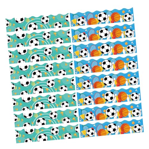 FUNOMOCYA 60 Blatt Sport Pinnwand Aufkleber Fußball Basketball Designs für Klassenzimmerdekoration für Pinnwände Lebendige Sportmotiv für Kreative Projekte FUNOMOCYA 60 Blatt Sport Pinnwand Aufkleber Fußball Basketball Designs für Klassenzimmerdekoration für Pinnwände Lebendige Sportmotiv für Kreative Projekte von FUNOMOCYA