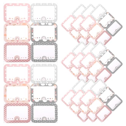 FUNOMOCYA 60 Stück Boho Namensaufkleber Selbstklebende Beschreibbare Etiketten für Schule Büro und Bunte Blumen Designs für Kreative Beschriftungen FUNOMOCYA 60 Stück Boho Namensaufkleber Selbstklebende Beschreibbare Etiketten für Schule Büro und Bunte Blumen Designs für Kreative Beschriftungen von FUNOMOCYA