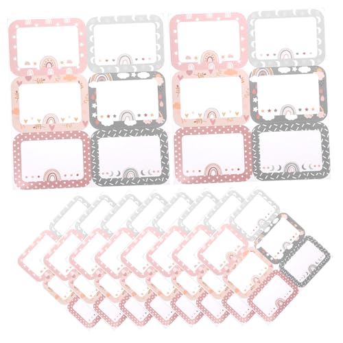FUNOMOCYA 60 Stück Teiliges Boho Namensetiketten Selbstklebend Beschreibbar und Druckbar Bunte Regenbogen Aufkleber für Schüler Klassenzimmer Büro Vielseitig Verwendbare Retro Tür und FUNOMOCYA 60 Stück Teiliges Boho Namensetiketten Selbstklebend Beschreibbar und Druckbar Bunte Regenbogen Aufkleber für Schüler Klassenzimmer Büro Vielseitig Verwendbare Retro Tür und von FUNOMOCYA