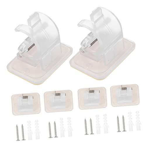 FUNOMOCYA 6St Gardinenstange Aufhänger hängend Kleiderbügelständer Vorhang Klebstoff gardinenstange halterung gardinenstangen halterung Gardinenstangenhalter Gardinenbügel Abs Transparent FUNOMOCYA 6St Gardinenstange Aufhänger hängend Kleiderbügelständer Vorhang Klebstoff gardinenstange halterung gardinenstangen halterung Gardinenstangenhalter Gardinenbügel Abs Transparent von FUNOMOCYA