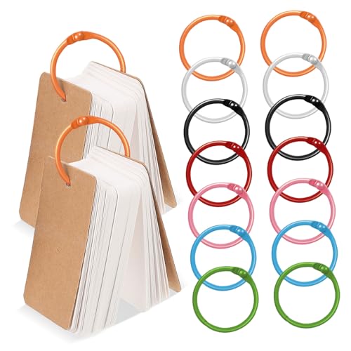FUNOMOCYA 70 Teiliges Metall Buchringe in Leuchtenden Farben Robuste Ring Binder Clips für Karteikarten Planer und Loseblattsammlungen Einfach zu Öffnen Vielseitig für Schule und Büro FUNOMOCYA 70 Teiliges Metall Buchringe in Leuchtenden Farben Robuste Ring Binder Clips für Karteikarten Planer und Loseblattsammlungen Einfach zu Öffnen Vielseitig für Schule und Büro von FUNOMOCYA