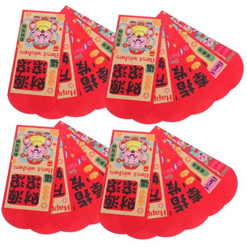 FUNOMOCYA 72 Stück Rote Umschläge Jahr Des Pferdes Chinesische Neujahrs-geldumschläge Traditionelle Hongbao für Frühlingsfest Familienfeiern und Geschenkverpackung FUNOMOCYA 72 Stück Rote Umschläge Jahr Des Pferdes Chinesische Neujahrs-geldumschläge Traditionelle Hongbao für Frühlingsfest Familienfeiern und Geschenkverpackung von FUNOMOCYA