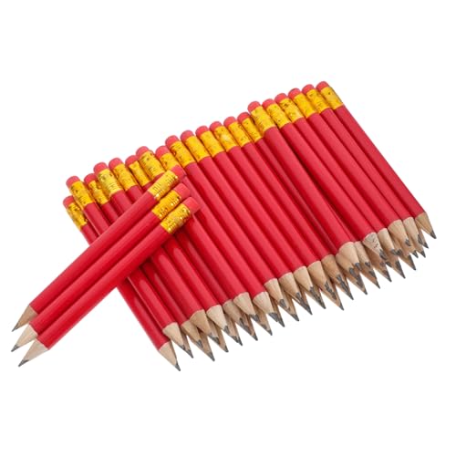 FUNOMOCYA 72 Stück Teiliges Kurzer Roter Golfbleistifte Hb mit Radiergummi Vorgespitzt aus Holz und Graphit Glattes Schreiben Langlebig für Golf Events Schule Büro und Partys FUNOMOCYA 72 Stück Teiliges Kurzer Roter Golfbleistifte Hb mit Radiergummi Vorgespitzt aus Holz und Graphit Glattes Schreiben Langlebig für Golf Events Schule Büro und Partys von FUNOMOCYA