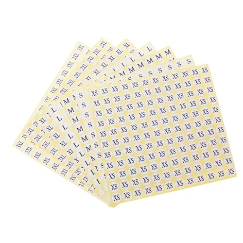 FUNOMOCYA 7Packs Selbstklebende Runde Größenetiketten für Kleidung Klare Praktische Aufkleber mit Xs bis Xxxl Einfach Anzubringen und Vielseitig Einsetzbar FUNOMOCYA 7Packs Selbstklebende Runde Größenetiketten für Kleidung Klare Praktische Aufkleber mit Xs bis Xxxl Einfach Anzubringen und Vielseitig Einsetzbar von FUNOMOCYA