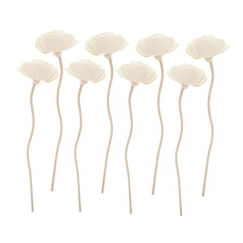 FUNOMOCYA 8 Stück Rattan-diffusorstäbe Für Aromatherapie Blumenform Holzperlen Für Dekoration Natürliche Düfte FUNOMOCYA 8 Stück Rattan-diffusorstäbe Für Aromatherapie Blumenform Holzperlen Für Dekoration Natürliche Düfte von FUNOMOCYA