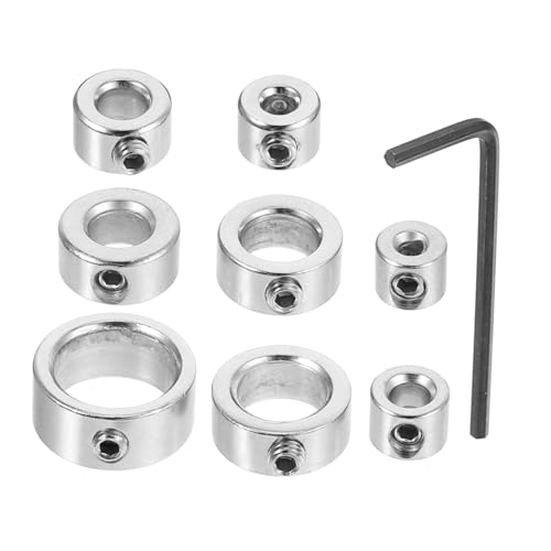 FUNOMOCYA 8 Stück Teiliges Bohrstopper Set für Präzise Tiefenregelung mit Verstellringen und Schlüssel für Holzbearbeitungsprojekte FUNOMOCYA 8 Stück Teiliges Bohrstopper Set für Präzise Tiefenregelung mit Verstellringen und Schlüssel für Holzbearbeitungsprojekte von FUNOMOCYA