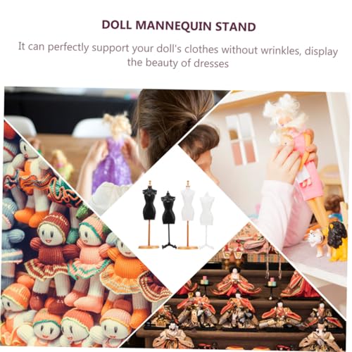 FUNOMOCYA 8 Stück Teiliges Mini puppenständer aus Robustem Kunststoff Vielseitiger Doll Dress Support und Doll Model Stand für Kleine Puppenfiguren zum Präsentieren von Puppenkleidern im FUNOMOCYA 8 Stück Teiliges Mini puppenständer aus Robustem Kunststoff Vielseitiger Doll Dress Support und Doll Model Stand für Kleine Puppenfiguren zum Präsentieren von Puppenkleidern im von FUNOMOCYA