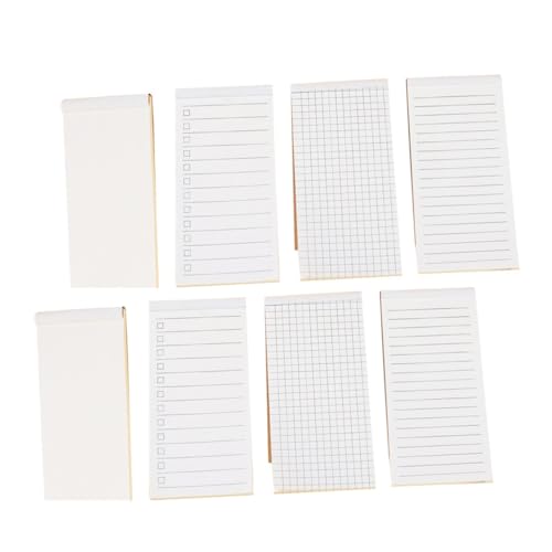 FUNOMOCYA 8 Stück Teiliges Notizblock Abreißbaren Blättern Praktisches Büromaterial aus Kraftpapier Varianten Kariert Liniert To do Blanko Handlich für Schule Büro und Zuhause FUNOMOCYA 8 Stück Teiliges Notizblock Abreißbaren Blättern Praktisches Büromaterial aus Kraftpapier Varianten Kariert Liniert To do Blanko Handlich für Schule Büro und Zuhause von FUNOMOCYA