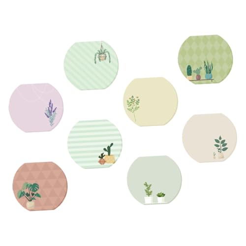 FUNOMOCYA 8 Stück Teiliges Pflanzenmuster Notizblöcke Selbstklebend Kompakte Tragbare Memo Pads mit Glatter Schreibfläche Attraktives Design für Büro Schule und Zuhause FUNOMOCYA 8 Stück Teiliges Pflanzenmuster Notizblöcke Selbstklebend Kompakte Tragbare Memo Pads mit Glatter Schreibfläche Attraktives Design für Büro Schule und Zuhause von FUNOMOCYA