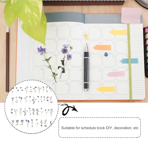 FUNOMOCYA 80 Blatt Teiliges Blumen aufkleber Selbstklebende Transparente Pet dekosticker Floral Geformt Leicht und Tragbar für DIY Scrapbooking Tagebücher Karten und Geschenkdekoration FUNOMOCYA 80 Blatt Teiliges Blumen aufkleber Selbstklebende Transparente Pet dekosticker Floral Geformt Leicht und Tragbar für DIY Scrapbooking Tagebücher Karten und Geschenkdekoration von FUNOMOCYA