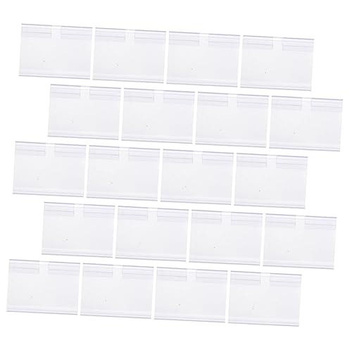 FUNOMOCYA 80 Stück Pvc Preisschildhalter Für Geschäfte Supermarkt Displays Etiketten Wiederverwendbare Ständer Schilderhalter Marktstand Display Einzelhandels Displayhalter Schilder FUNOMOCYA 80 Stück Pvc Preisschildhalter Für Geschäfte Supermarkt Displays Etiketten Wiederverwendbare Ständer Schilderhalter Marktstand Display Einzelhandels Displayhalter Schilder von FUNOMOCYA