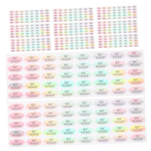FUNOMOCYA 800Stücke Qc Testaufkleber Selbstklebende Für Lager Status Tags Zur Qualitätskontrolle Für Fabriken Und Warenregale FUNOMOCYA 800Stücke Qc Testaufkleber Selbstklebende Für Lager Status Tags Zur Qualitätskontrolle Für Fabriken Und Warenregale von FUNOMOCYA